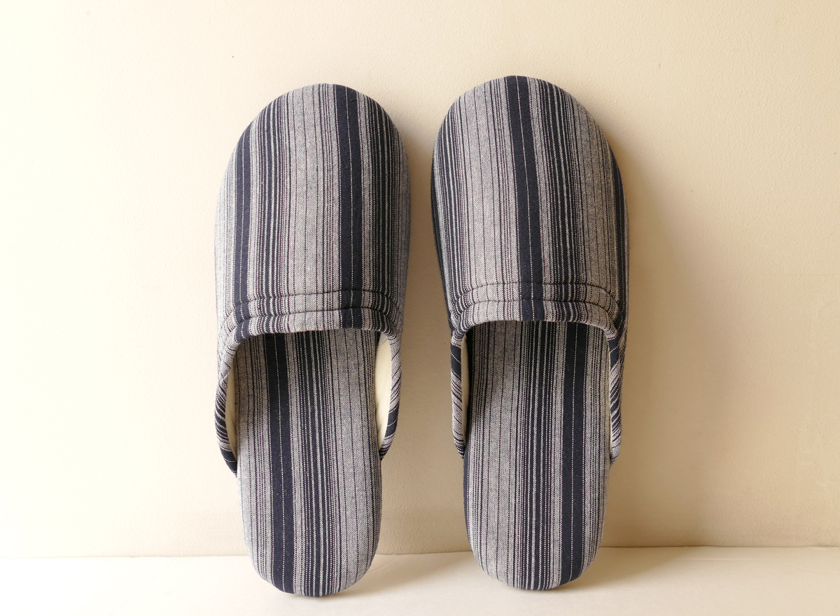亀田縞スリッパ3