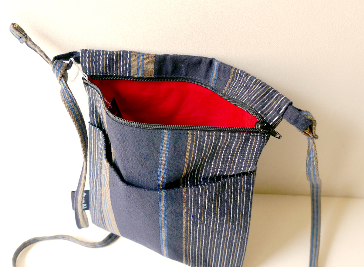 亀田縞 ミニショルダー2