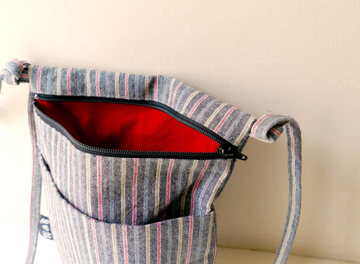 亀田縞 ミニショルダー4