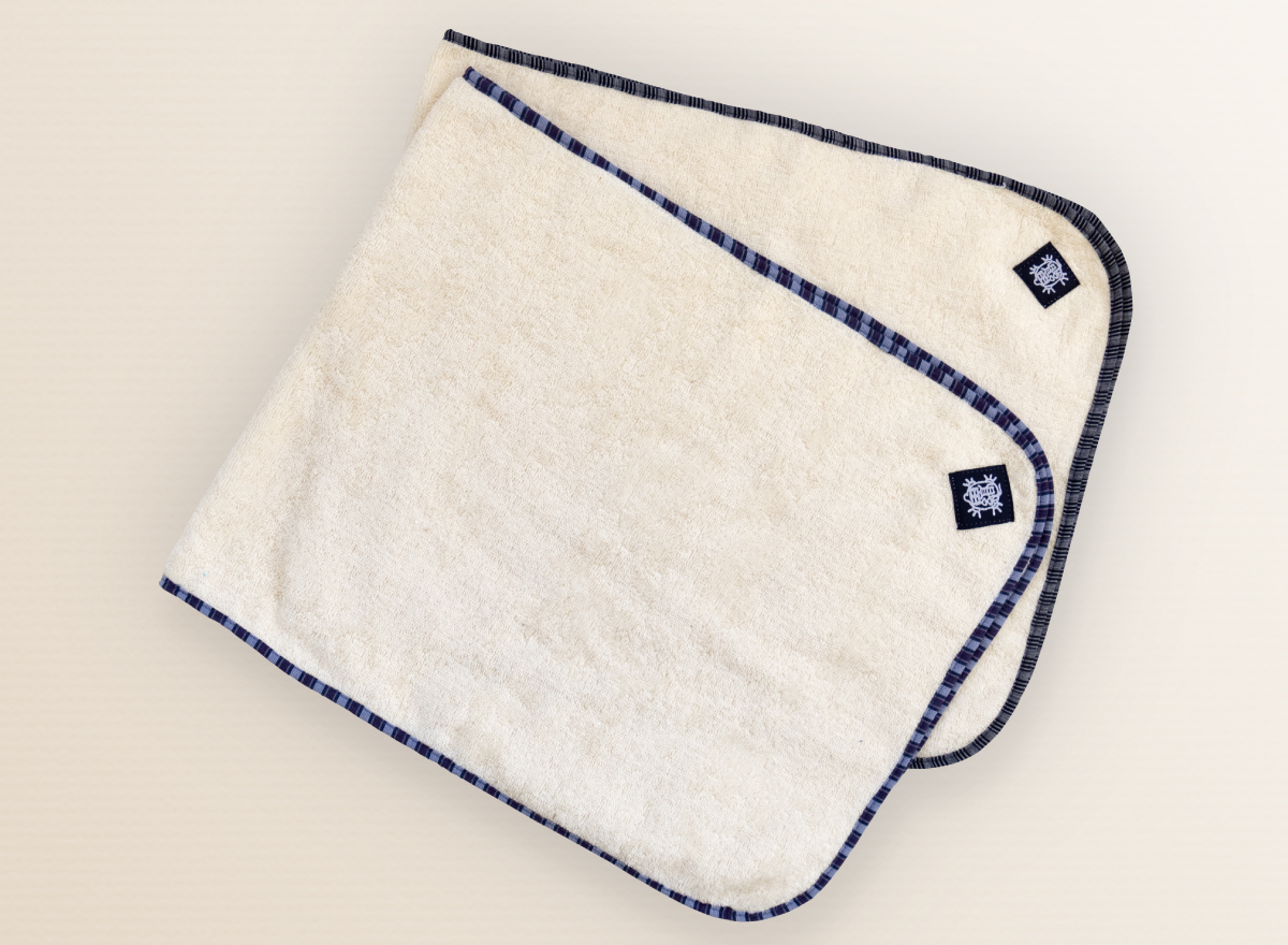 Organic cotton face towel(34cm x 85cm)